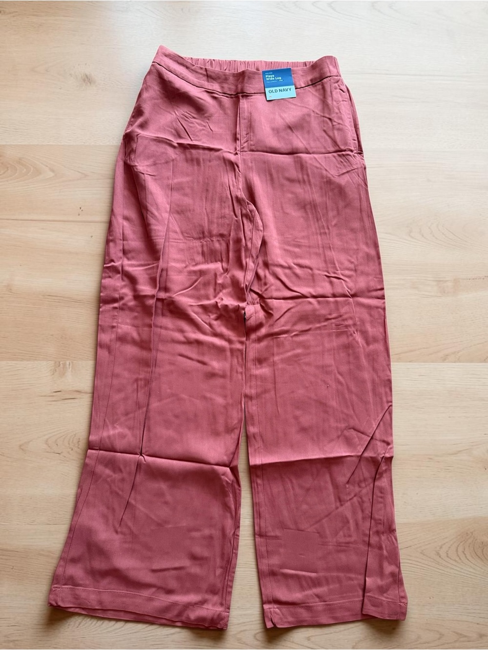 Old Navy Wide Leg Playa Pants in Dusty Rose